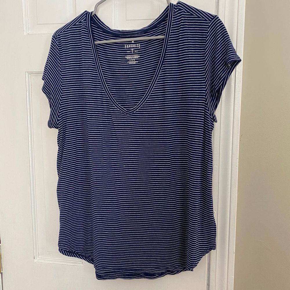 Striped soft t-shirt